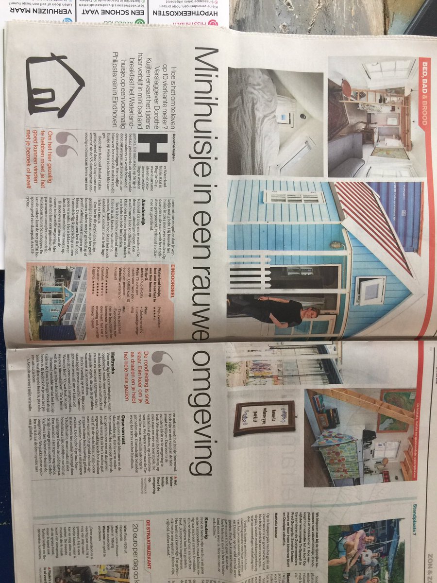 volg_StrijpS's tweet photo. Kleinste mini huisje waar je kan slapen #waterlandhuisje #bedandbreakfast #strijps #plugincity #eindhoven https://t.co/dIaKedo0XL