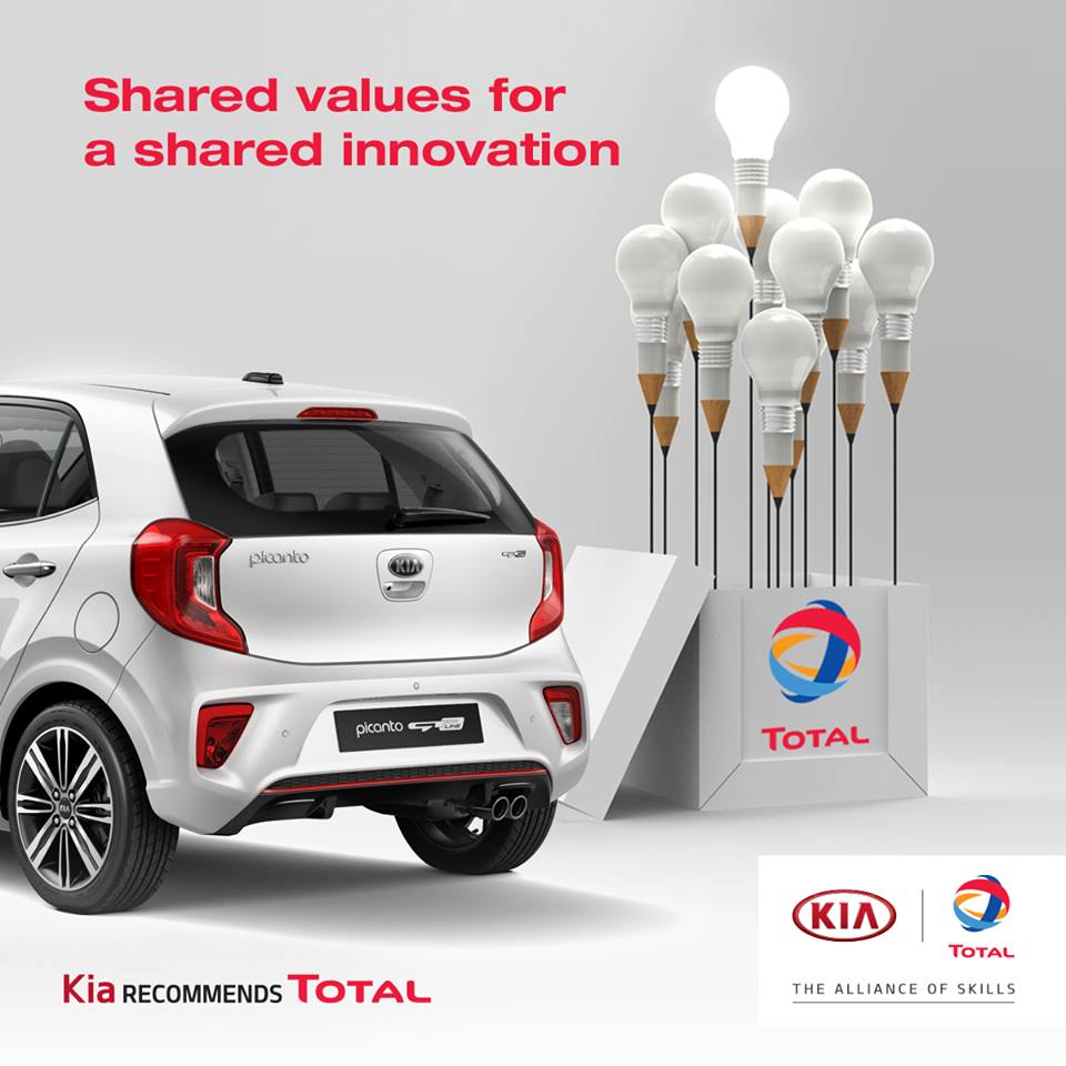 TotalEnergiesUG's tweet image. #KIA recommends #TotalLubes 
@Total &amp;amp; @Kia_Motors partnership: shared values for a shared #innovation.