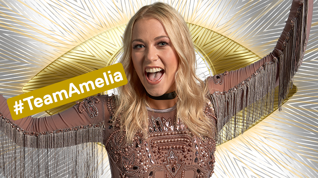 bbuk's tweet photo. Is @AmeliaLilyOffic your girl? Let us know why she should win with #TeamAmelia! 😍😍😍 #CBB https://t.co/QKv9NyLecm