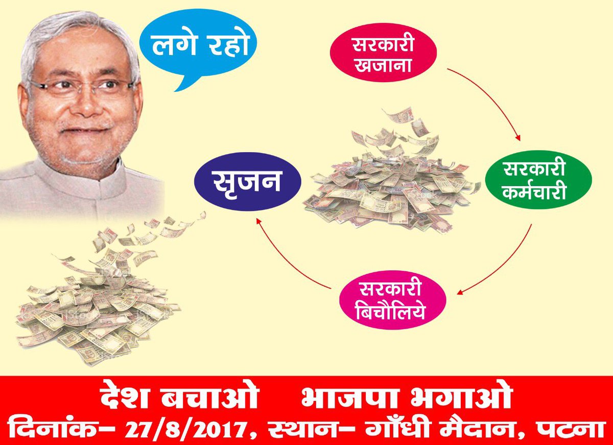 This Scam proved that Nitish kumar is not only opportunist but he is most corrupt CM in India.  <a href="/laluprasadrjd/">Lalu Prasad Yadav</a> 

#SrijanExposesNitish