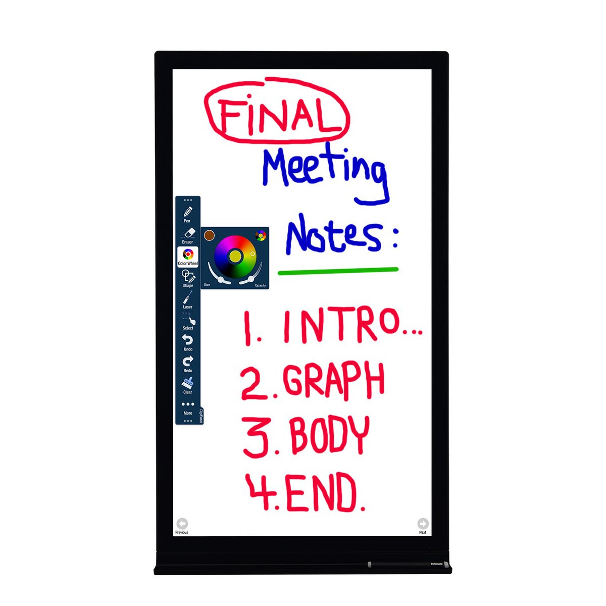 Der #JTouch wird den Anforderungen an ein Display für einen #HuddleBereich ohne Kompromisse gerecht. Mehr dazu: blog.infocus.info/blog/2017/08/2…