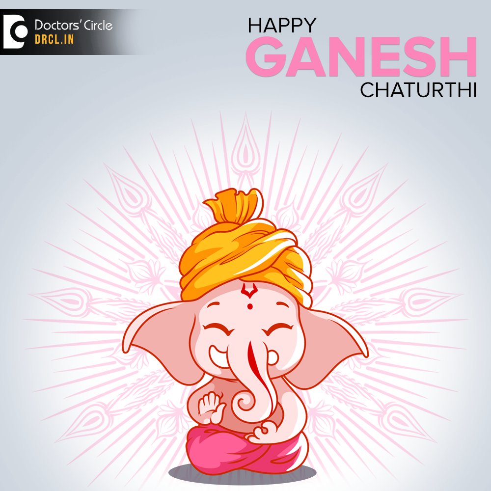 DoctorsCirclein's tweet photo. Ganapati Bappa Moraya! 

Happy Ganesh Chaturthi to all! https://t.co/C5mhR6VYV0