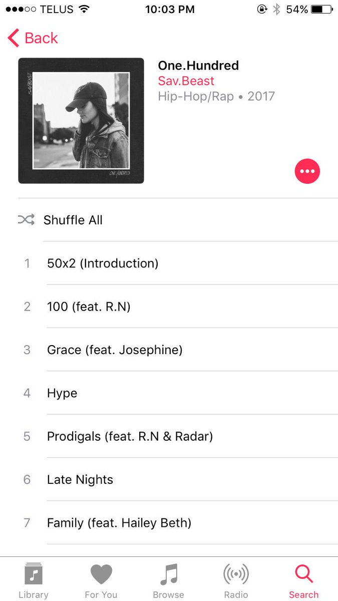 SAVBeast_'s tweet photo. Guess what just dropped on iTunes? 
My 10 track mixtape #ONEHUNDRED! It's not yet on Spotify but it's coming. GET YOURS!

#SAVBEAST #HipHop https://t.co/HHSsuDGADk