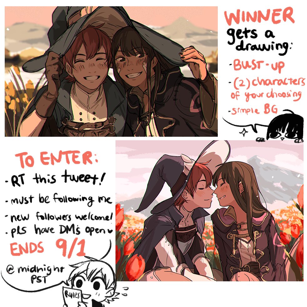 _inktho's tweet photo. WAAU thanks so much for 6k! '//v//` it means a lot to me
RT GIVEAWAY ENDS 9/1! read images for details~ https://t.co/AvoYNUfZhj