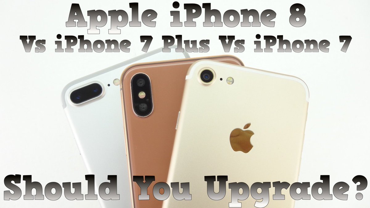 ReviewTheBest's tweet image. NEW VIDEO!!
iPhone 8 Vs iPhone 7 Plus Vs iPhone 7 "Should You Upgrade"?
youtu.be/DkUFcEfRP2I #iPhone8 #AppleNews