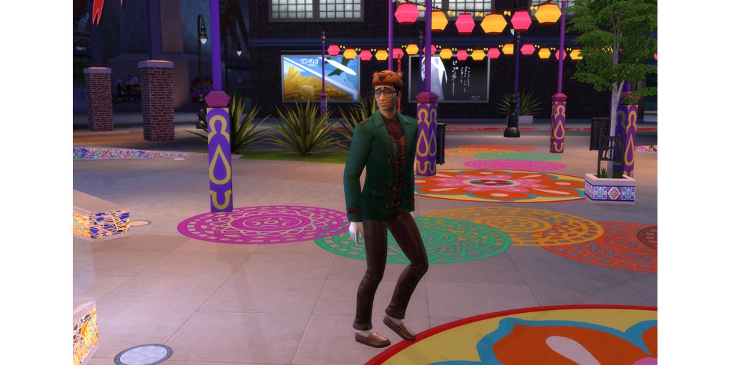 MrsLepine87's tweet photo. That look says it all! Ans that outfit says something else! #100bbc #TheSims4 https://t.co/sCJmsgvseD