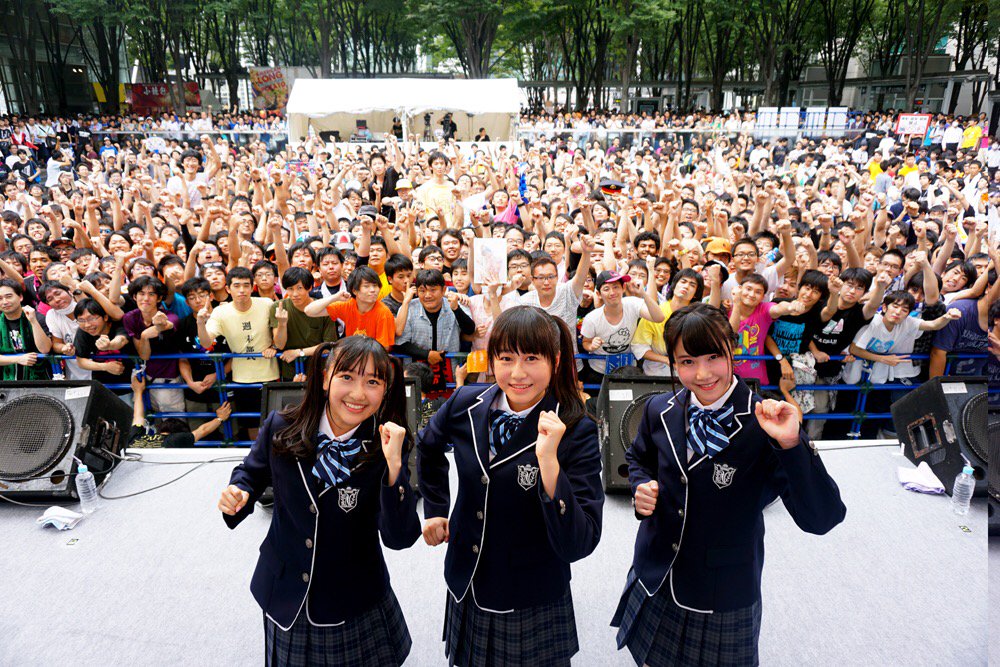 wakeupgirls_PR's tweet photo. 【アニサマ2017けやき広場出演情報】
さきほどRun Girls, Run！のステージが終了致しました！お暑い中ご来場頂きました皆様ありがとうございました！
#WUG_JP
#RGR_JP https://t.co/WbgLHFeGT5