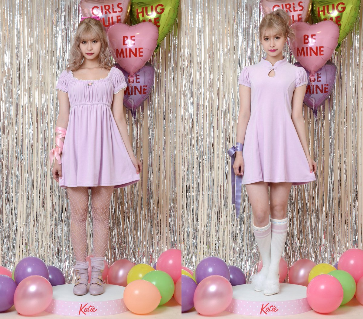 Katie The Store New Arrival Dress In Velvet パフワンピース 23 800 チャイナワンピース 19 800 ジャンパースカート 19 800 パンツ 16 800 ロングスリーブワンピース 25 800 T Co Fegaycvikw T Co E7swra512t