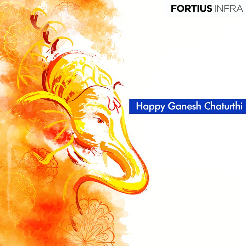 FortiusInfra's tweet photo. #FortiusInfra wishes you all an auspicious day filled with modaks and happiness! Happy Ganesh Chaturthi https://t.co/Hqo7nxODSC