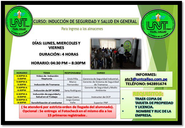 UNT_Callao's tweet photo. Unt  callao informa https://t.co/7Z6ACUZic6
