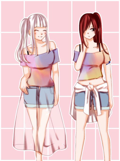 双子コーデのtwitterイラスト検索結果 古い順