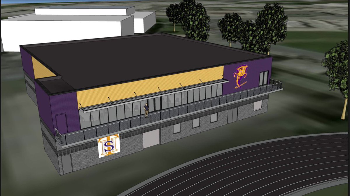 QB Club proposes new sports fieldhouse w/ locker rooms, weightroom, indoor batting cages, &amp; observation deck: breezecourier.com/main.asp?secti…