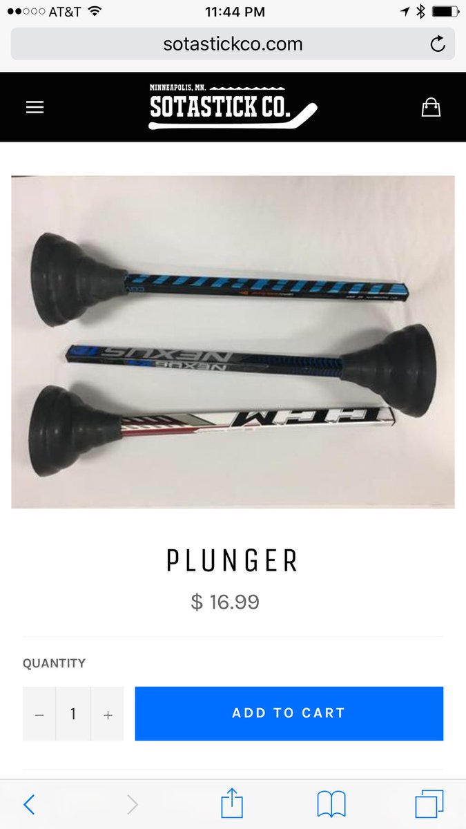 SotaStickCo's tweet photo. I guess if you need a new plunger you can grab one of those too. Dump and change. https://t.co/Cb9rWqJ4Mb