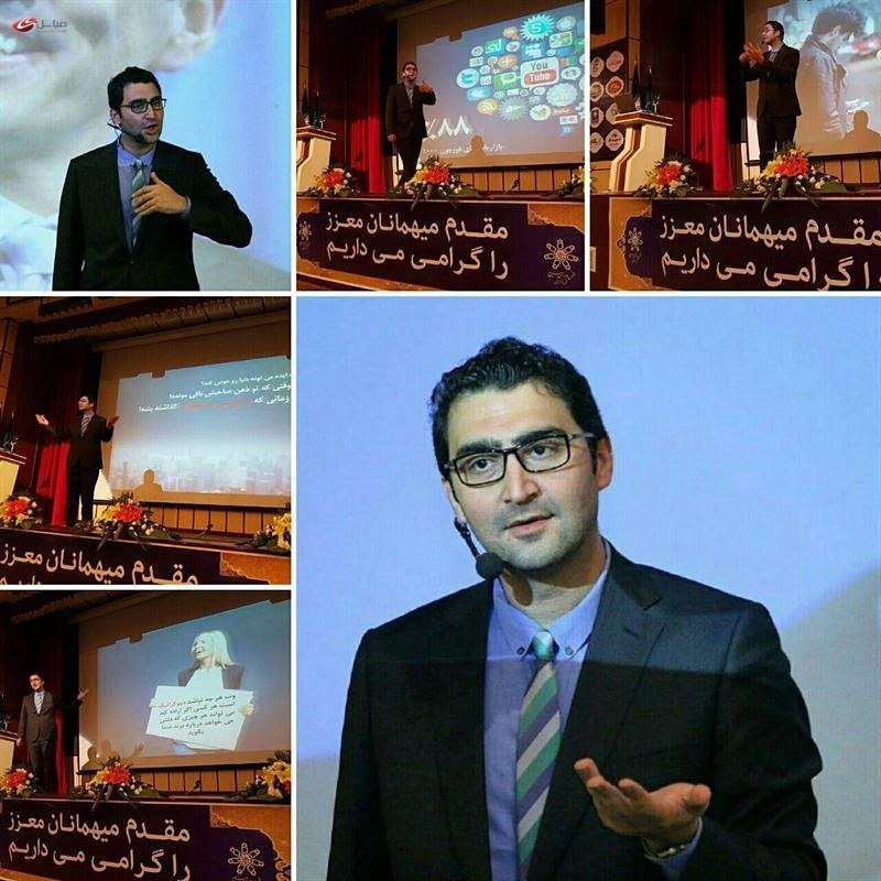 SabaCell's tweet photo. مهندس فرزین فردیس؛ عضو هیات مدیره شرکت صباسل، در این همایش برای اولین بار به ضرورت مبحث برندسازی دیجیتال و اهمیت آن در دنیای امروز پرداخت. https://t.co/ilwnjjkLHL