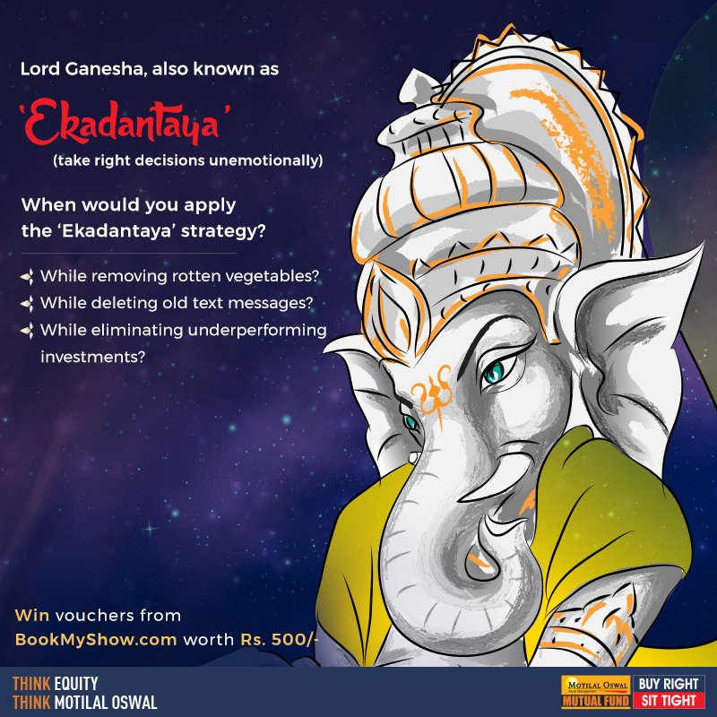 MotilalOswalAMC's tweet photo. #LearnFromGanesha Last Round begins! Get to win BMS voucher worth Rs. 500/- 
T&amp;C https://t.co/Gfi0sdsz8u 
#ContestAlert #ContestUpdate https://t.co/vFSfoCUae1