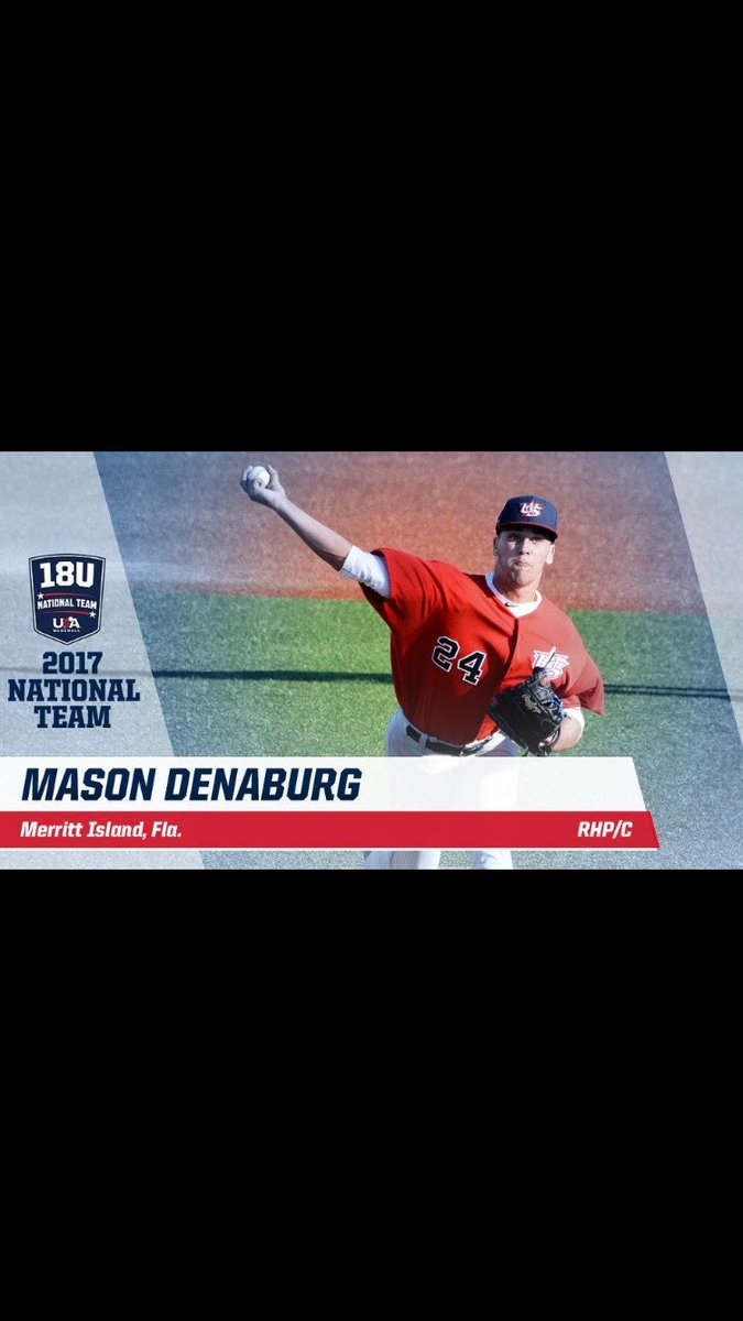 masondenaburg_'s tweet photo. Blessed to be selected to the 18u National Team. Thankful to be able to represent my country. Time to bring home gold 🇺🇸🥇 https://t.co/uhrGgZL64p