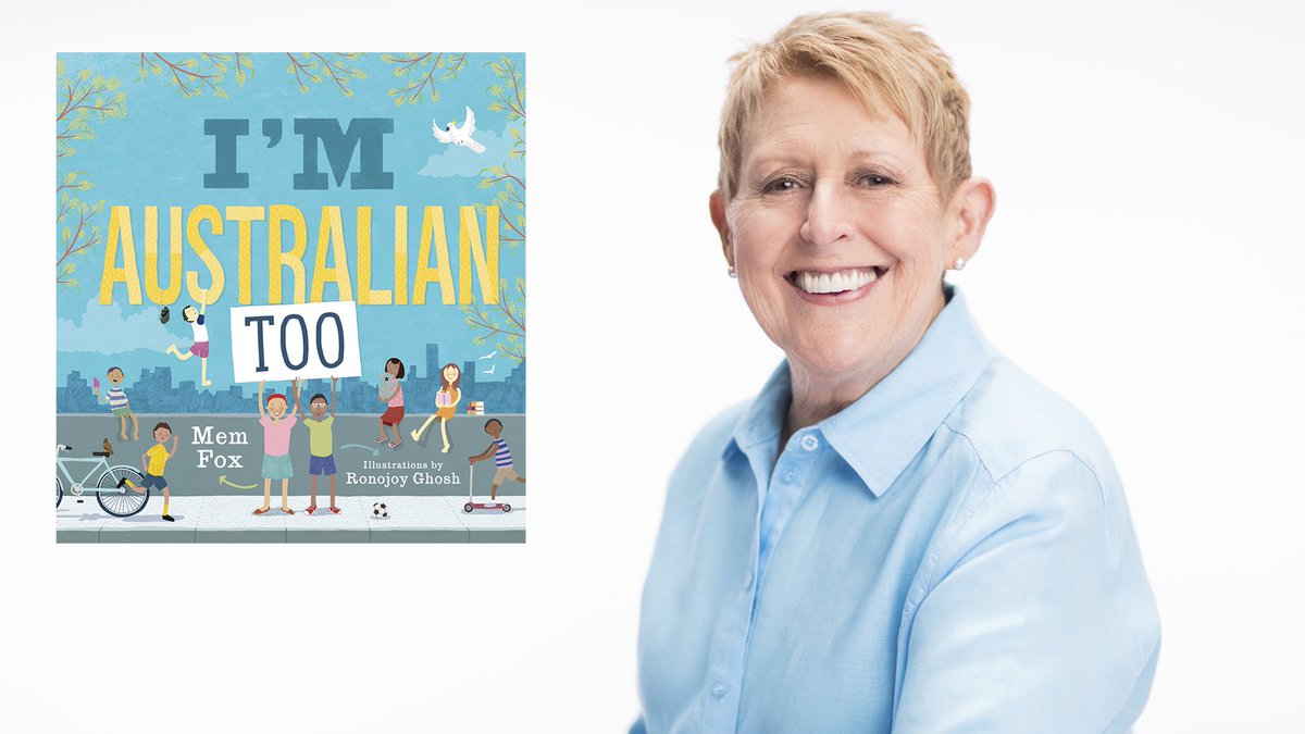 kinderlingradio's tweet photo. Mem Fox tells us about her new book for kids, I'm Australian Too:
https://t.co/3EyHpp5ryD #aussiekids #BookWeek2017 #cbca2017 https://t.co/3y4miC3smr