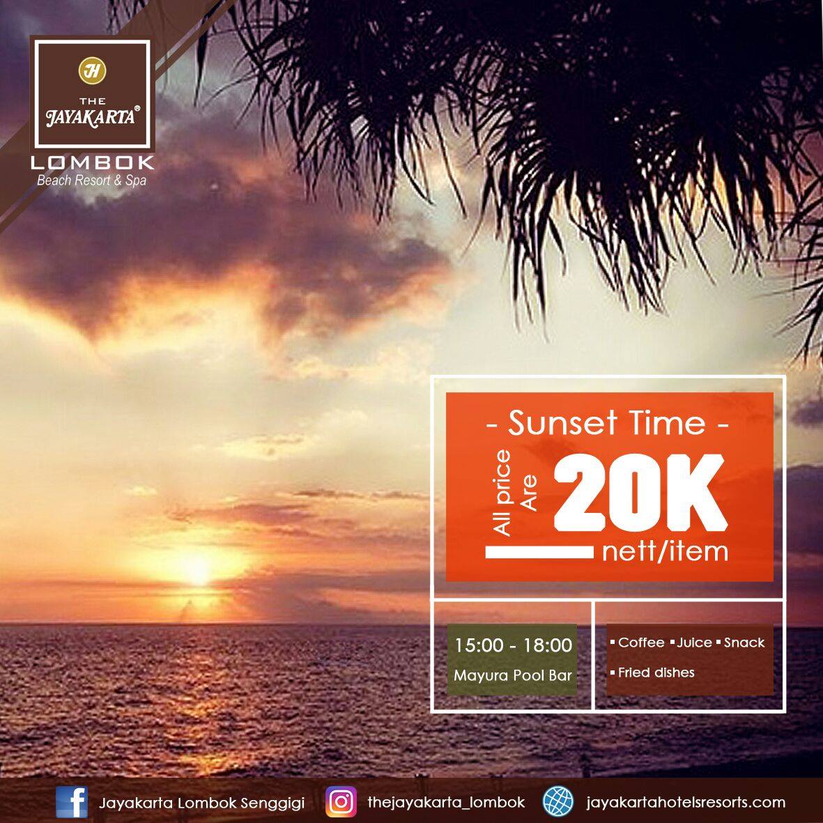 JayakartaIND's tweet photo. Sunset time at Jayakarta Lombok Senggigi beach for only IDR 20.000
0370 693045
rsvolombok@jayakartahotelsresorts.com
https://t.co/myTI9k0F5a https://t.co/CyhI49ZhpA