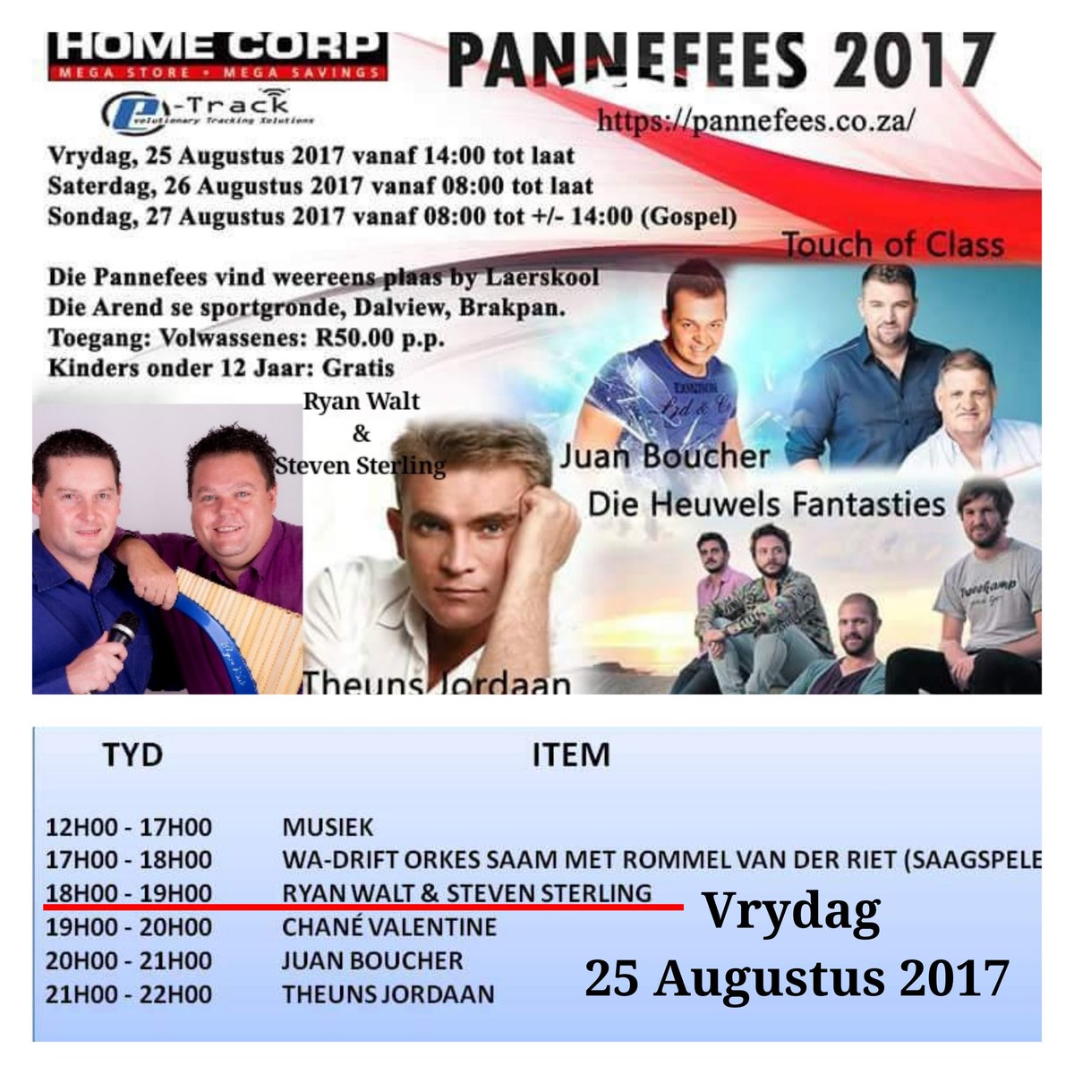 stevensterling's tweet photo. #pannefees in #brakpan VANAAND!
16:00 - 17:00
#MUSIEKFEES #MUSICFESTIVAL https://t.co/6VZzoaBse1