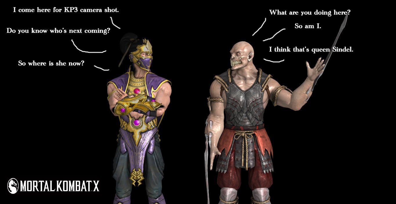 HaiTian on X: @NetherRealm @NetherRealm @noobde NetherRealm Dark Queen Sindel! Mileena Allies Baraka and Rain! Kombat Pack 3 for MKX! / X