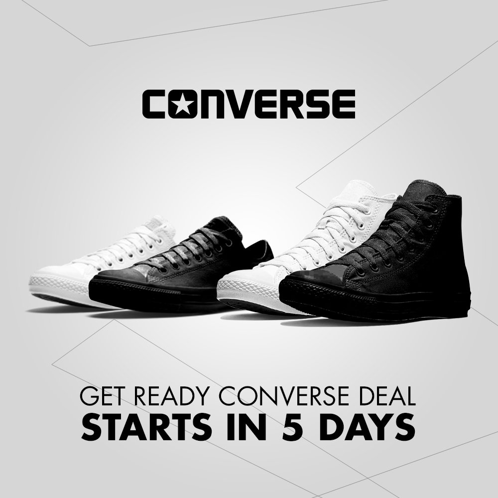 Massive @Converse promotion coming 