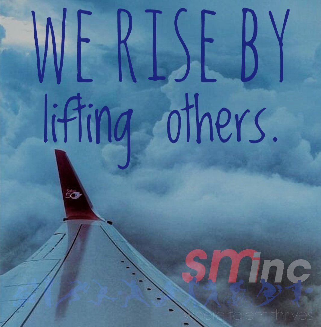 We rise by lifting others.

Wishing you an Uplifting Friday. 

#FridayMotivation 
#Motivation 
#SportsManagement 
#Blessed
#SMinc