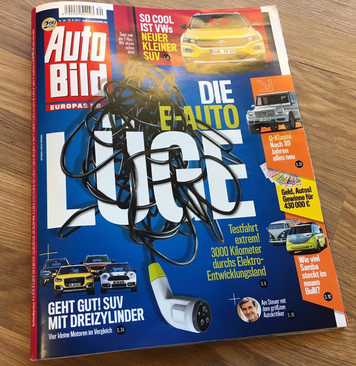 tomdrechsler's tweet photo. Guten Morgen, neue @autobild. Siehst ziemlich ausgeschlafen aus! https://t.co/bB5KS9qhhz