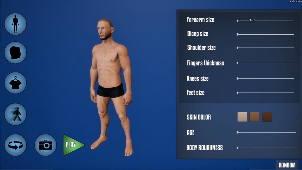 MedelDesign's tweet image. In today's video I'll show you my progress in my Character Chustomization System.
This is what I've done.