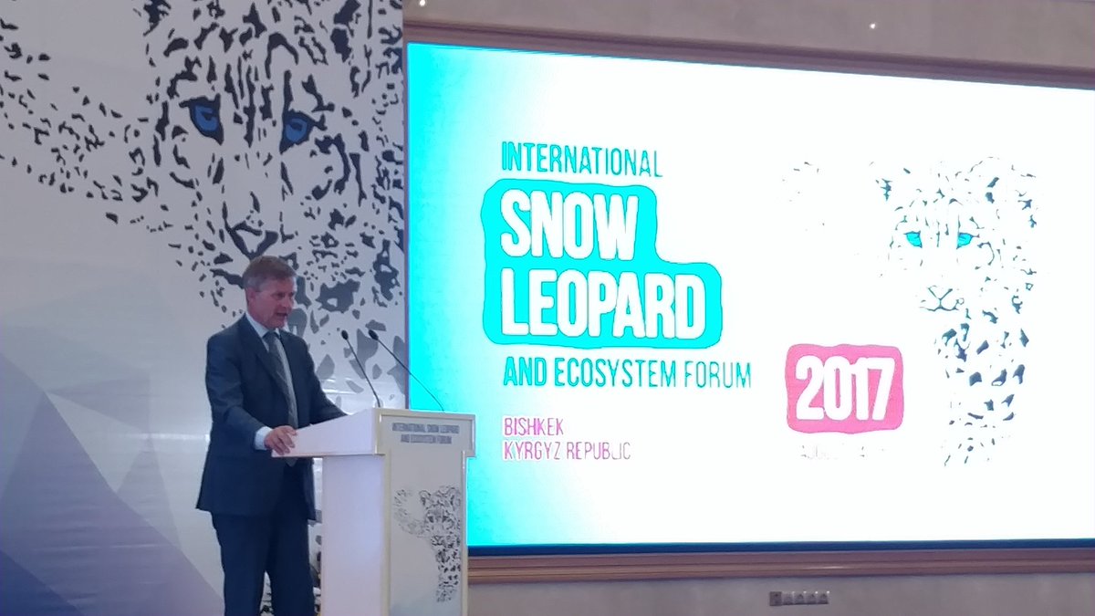 koustubh_sharma's tweet photo. Head of #UNEP, @ErikSolheim thanks the organizers of #SLForum and pledges support of UN agencies for #snowleopard conservation #SLForum2017 https://t.co/2mu5rDWY5b
