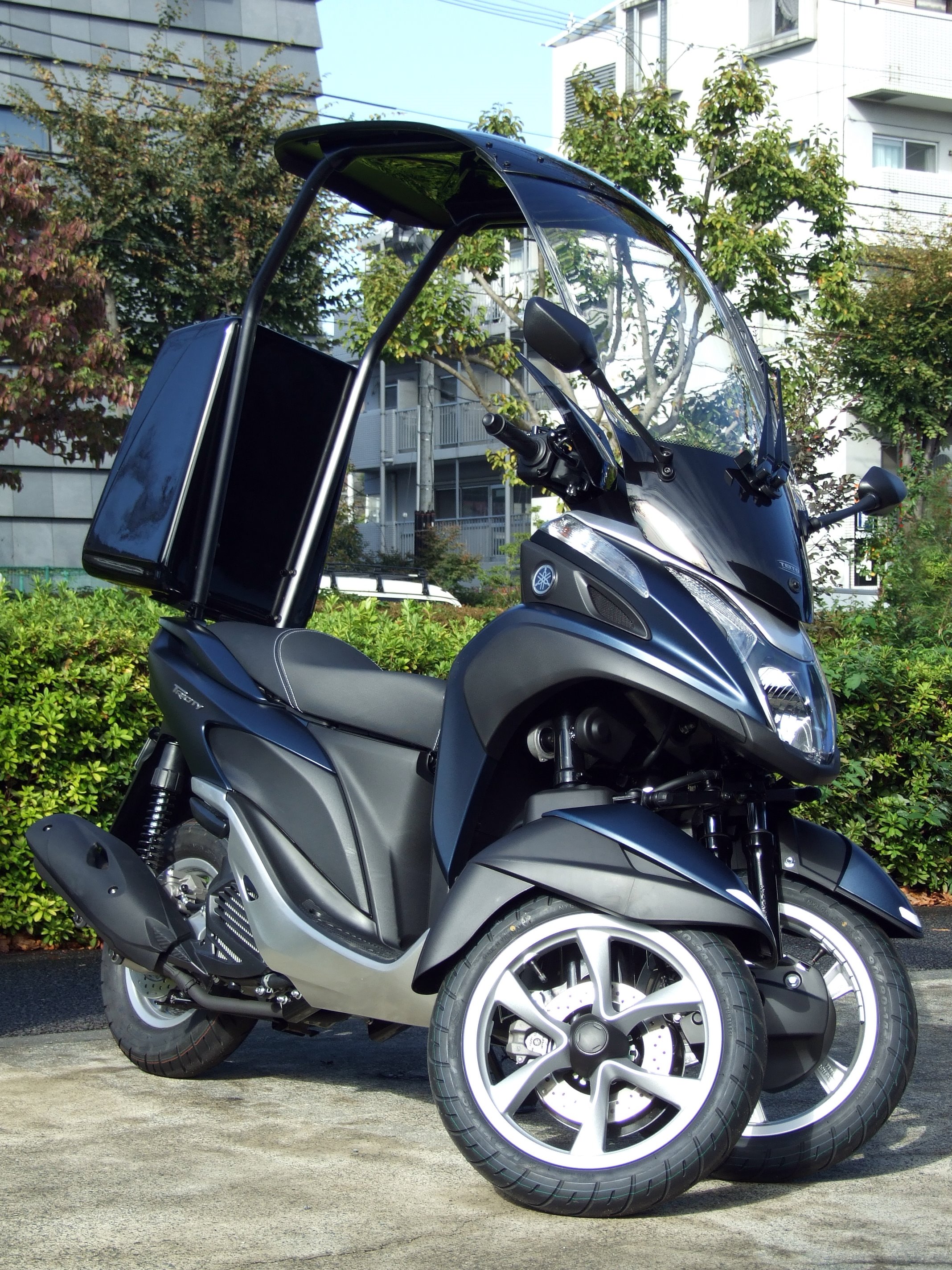 トリシティ155 ルーフキット マットブラック