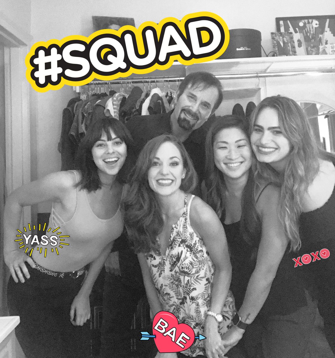 LauraOsnes's tweet photo. Surprise cheering squad at @BandstandBway tonight! 😍 @KRYSTAR0DRIGUEZ @JennaUshkowitz @kathryng https://t.co/9XlwMNcNgc