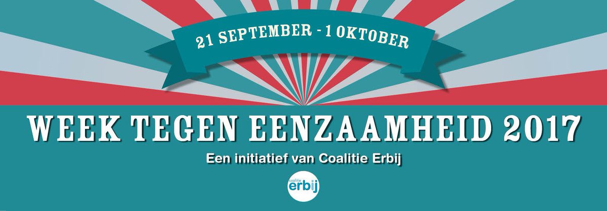 Bestel een Kom Erbij Pakket voor de aankleding van jouw activiteit in de Week tegen Eenzaamheid 2017! ow.ly/6zGV30dMVDS #KomErbij