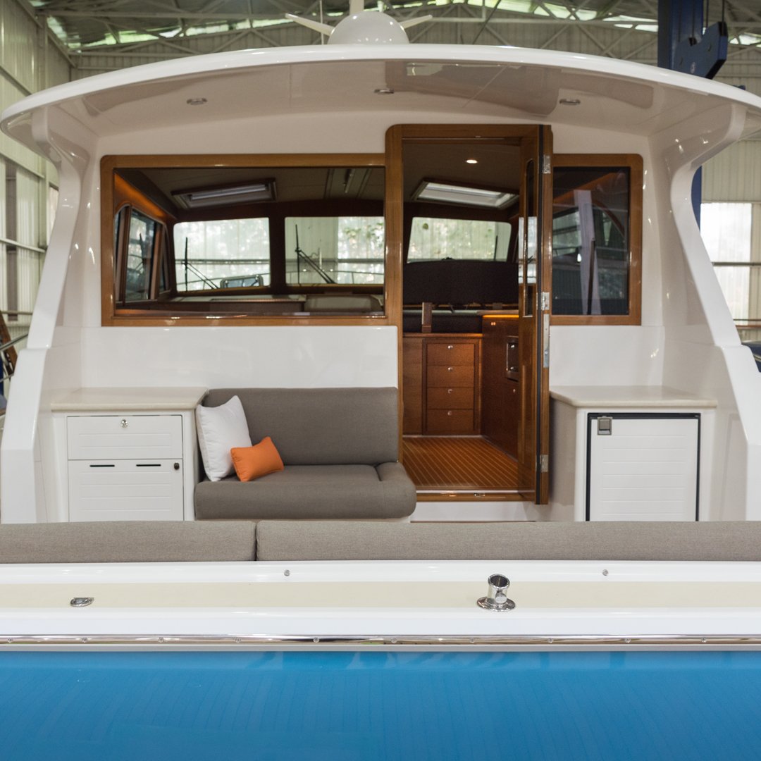 GBYachts's tweet photo. We're launching a beautiful new Eastbay 44
#EB44 #yachts https://t.co/69LnaHTN3m