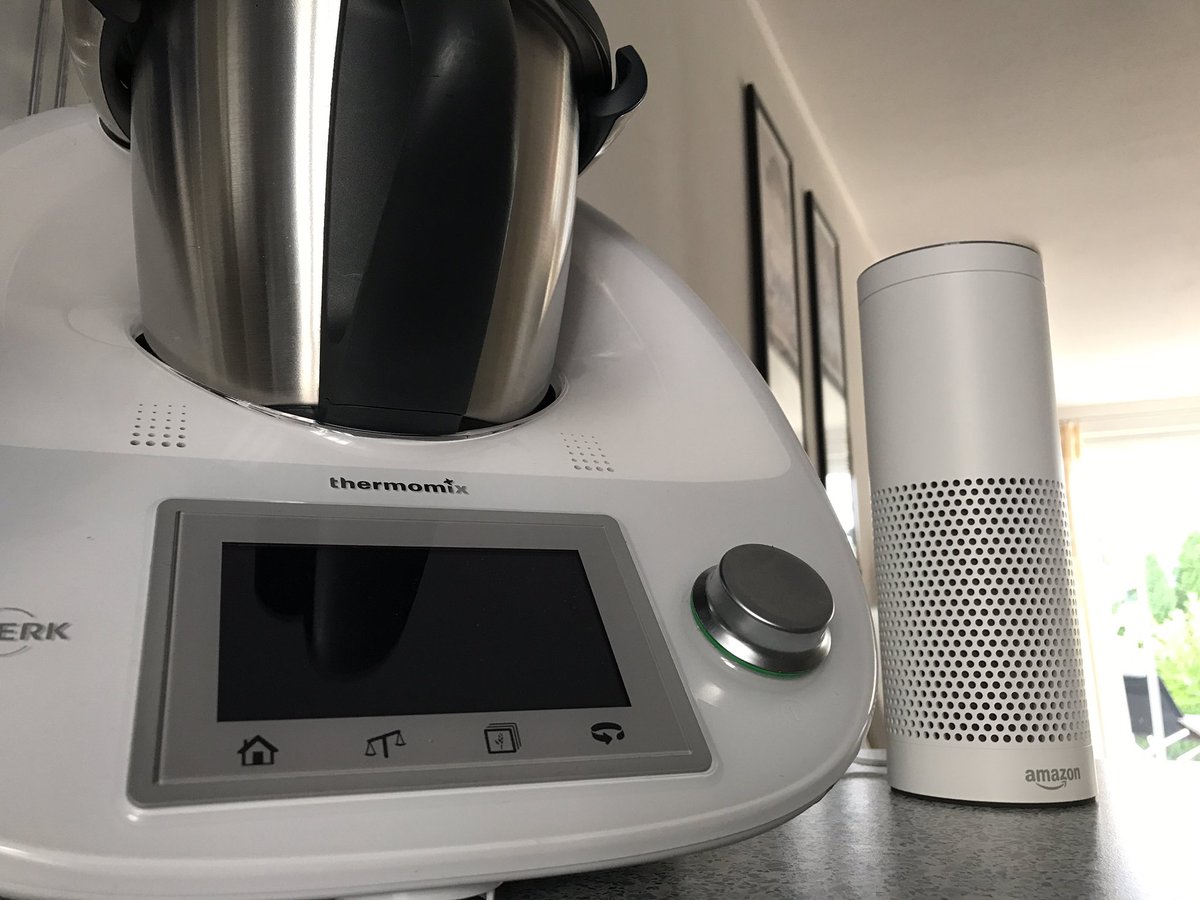 JLengenfelder's tweet photo. Anbindung von Alexa an Thermomix - das nächste große Ding. Vielleicht DAS entscheidende Wahlversprechen von #ThermiLindner https://t.co/Yy0IAsoiKv