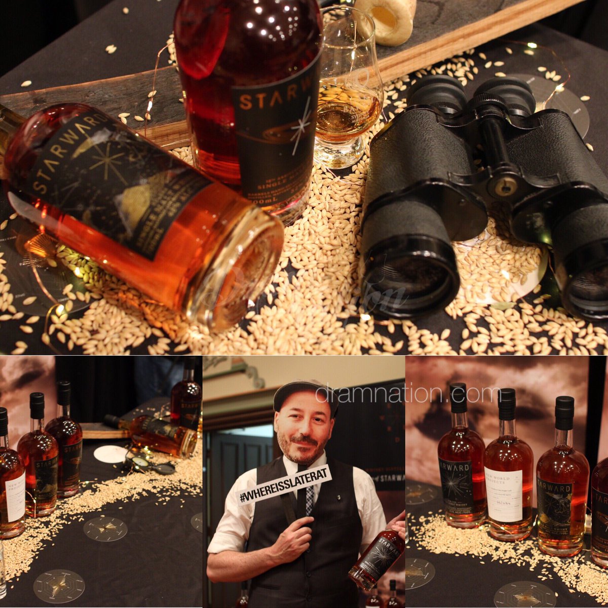 All setup for Whisky Fair at <a href="/OakBarrelSydney/">The Oak Barrel</a> representing @stardwardwhisky . Let's go! By the way #whereisslaterat