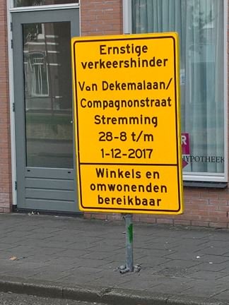 Heerenveen's tweet image. Werkzaamheden aan de Compagnonsstraat/Dekemalaan in #Heerenveen starten komende maandag 28 augustus. Hou je rekening met omrijden?