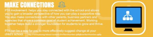 HamburgCPTSA's tweet photo. #Top10Reasons #WhyJoinPTA Make connections & Stay connected with the school. Join Today! https://t.co/WNZor1f7yZ https://t.co/HqpfuONKdq