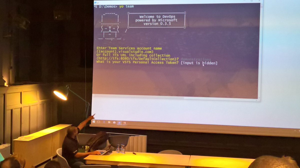 adpead's tweet photo. Awesome evening at #devopscpt last night. Thank you @DonovanBrown #DevOpsZA @MicrosoftSA @msdevsa https://t.co/kQESpFnliK
