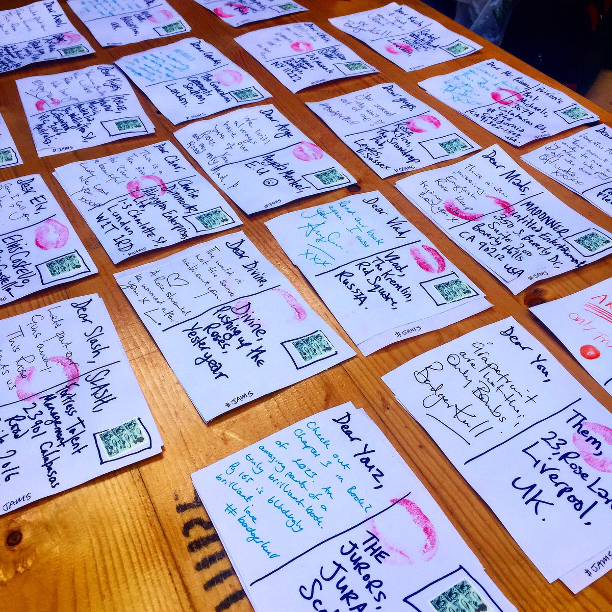 HarwoodAliArt's tweet photo. #postcards sent to #agoodyearfortheroses people.
#rosekull #badgerkull #welcometothedarkages #klf #mumu #kfoundation #thedayofthebook https://t.co/NyyUsWZHTK