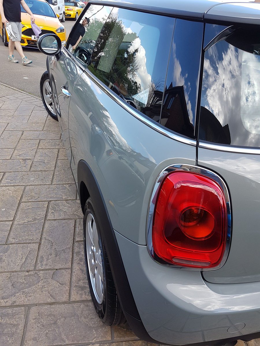 BuffDetailing's tweet image. #Mini #Cleaned, #Sealed and #Protected!! #Restored and ready to fight another day!!