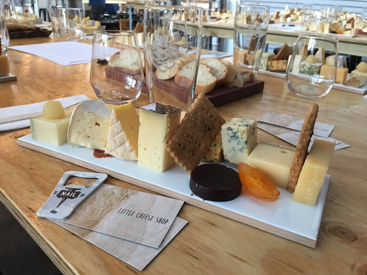 NAIL_BREWING's tweet photo. Another great event last night with #nowheremanbrewing #littlecheeseshop &amp; #bluecowcheesecompany https://t.co/kGRbdCRgUL