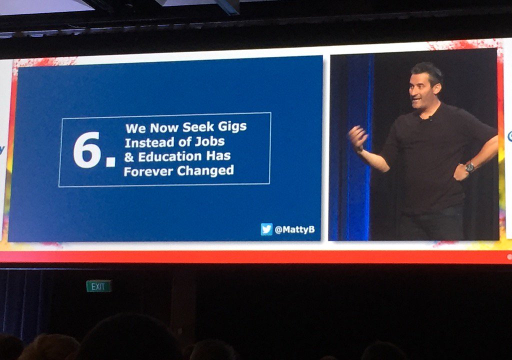 tanamontealegre's tweet photo. Without deep specialty & talent we'll be lost. WOW moments at Matt Britton's presentation @MattyB @adma #admaforum https://t.co/qQf9mn9DZr