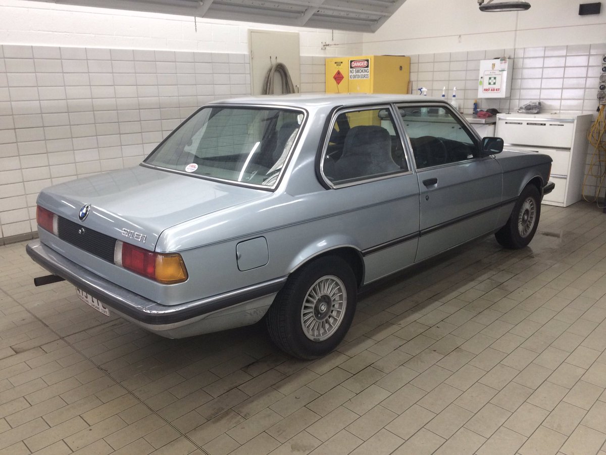 petrolhedonist's tweet photo. New project for summer #mumscar #318i #classicNotplastic @bmwau https://t.co/O5zkUSEIP6