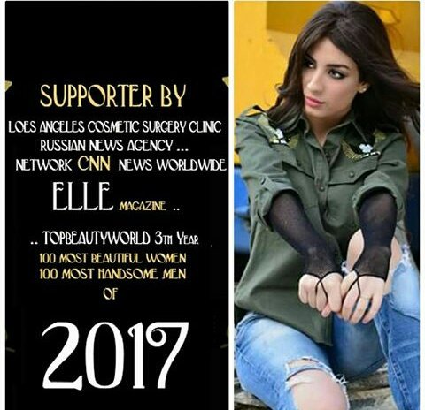 bisohaliya's tweet photo. I vot #SouhilaBenLachhab
@SuhilaBnLachhab  #100MostBeautifulFaces2017 #tccandler @tccandler 
#tBWORLD2017 @DTopbeautyworld https://t.co/D4vVZAAuV1
