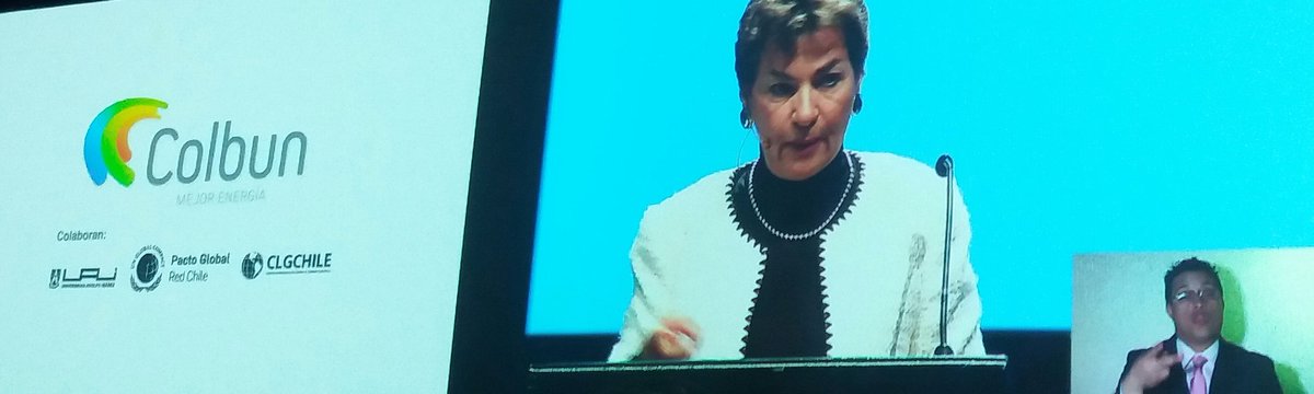 <a href="/ColbunEnergia/">Colbún Energía</a> Maravilloso que mensaje inspirador <a href="/CFigueres/">Christiana Figueres</a> sobre #CambioClimatico llegue con Lenguaje de Señas #Inclusion #InclusionSocial