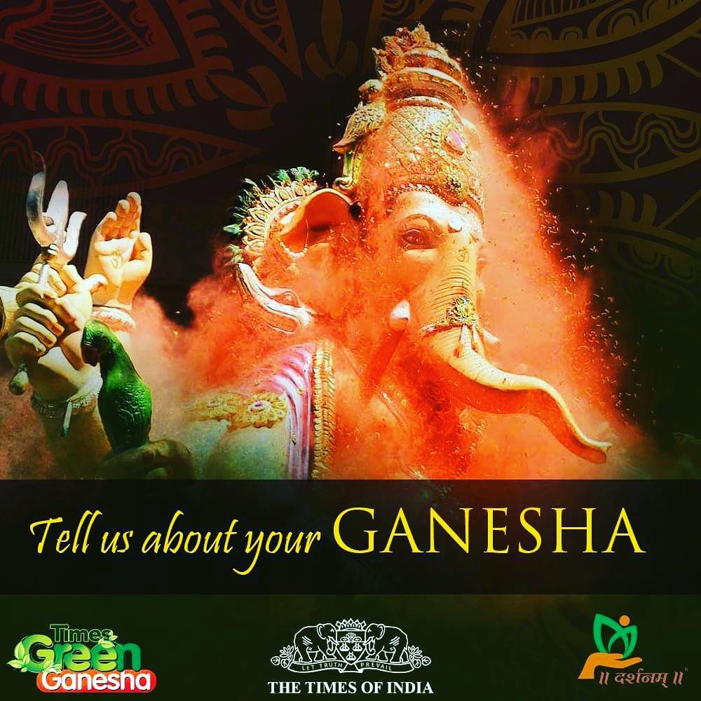 TimesGanesha's tweet photo. We at Times Green Ganesha - Vadodara are keen to know about your Ganesha.

Send your entries: https://t.co/PMWBSyQSjZ &amp; win prizes! https://t.co/3qbNw935vu