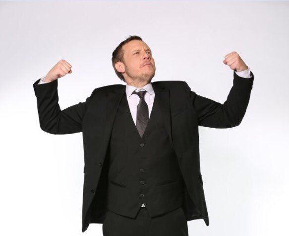 AB1TV's tweet photo. #HappyBirthdayChristophe > Un très bel anniversaire à l'une de nos superstars françaises @CAgiusILD ! #PPVAB1  #WWEfamily Cc @WWE_Fr 🎂 https://t.co/Ze9XAyACbv