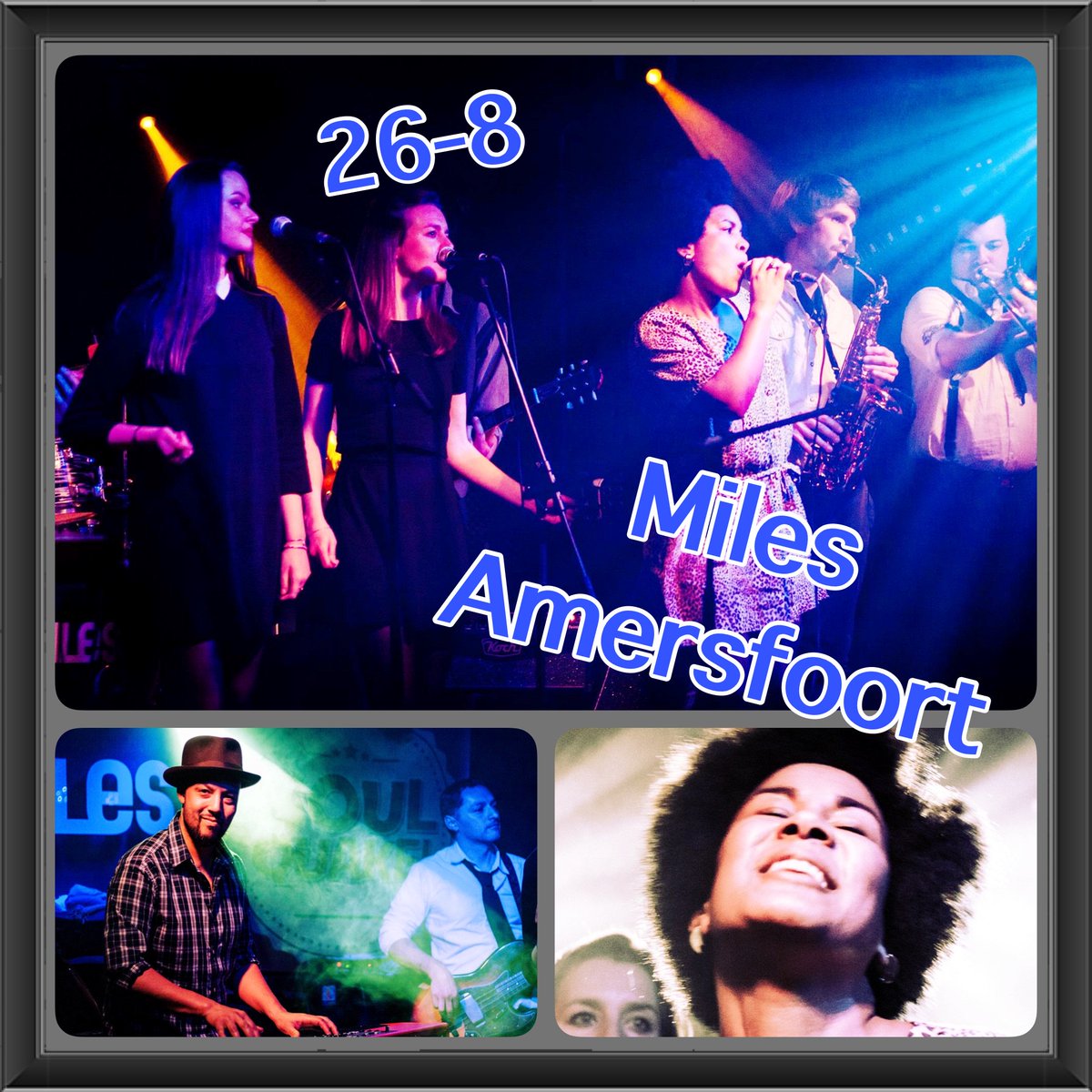 SoulQuakeBand's tweet photo. Morgen @Spoffin lekker dansen? Na dit festival spelen we onze stampende sixties #soul @milesamersfoort #Miles #Amersfoort #Spoffin #zinin https://t.co/fu1iGBsykE