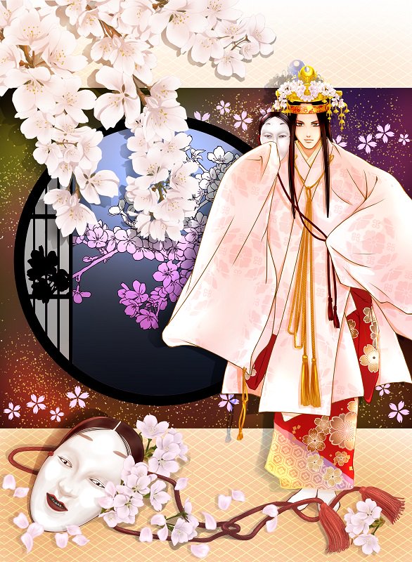 うちの着物男子を紹介してイラスト載せる