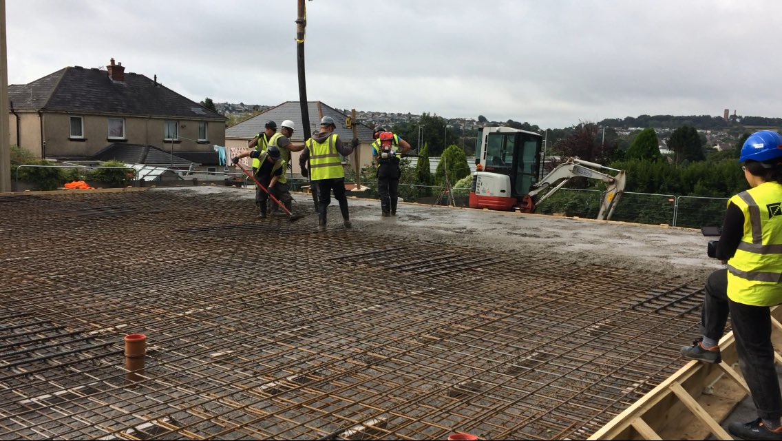 Best for communities. Cemex Swansea delivering 85m3 of concrete for <a href="/DIYSOS/">DIY SOS</a> and <a href="/kierconstruct/">Kier Construction</a>. Looking forward to seeing the big build!